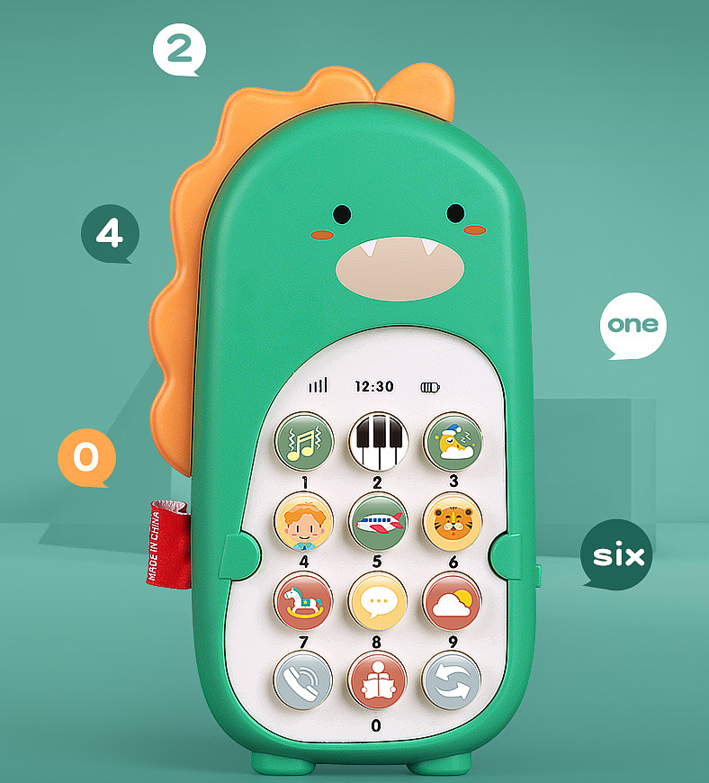 Téléphone mobile de simulation d'éducation précoce