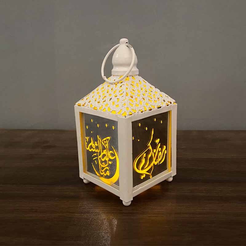 Lampe Led Eid Mubarak, guirlande lumineuse décorative, décorations du Ramadan Kareem