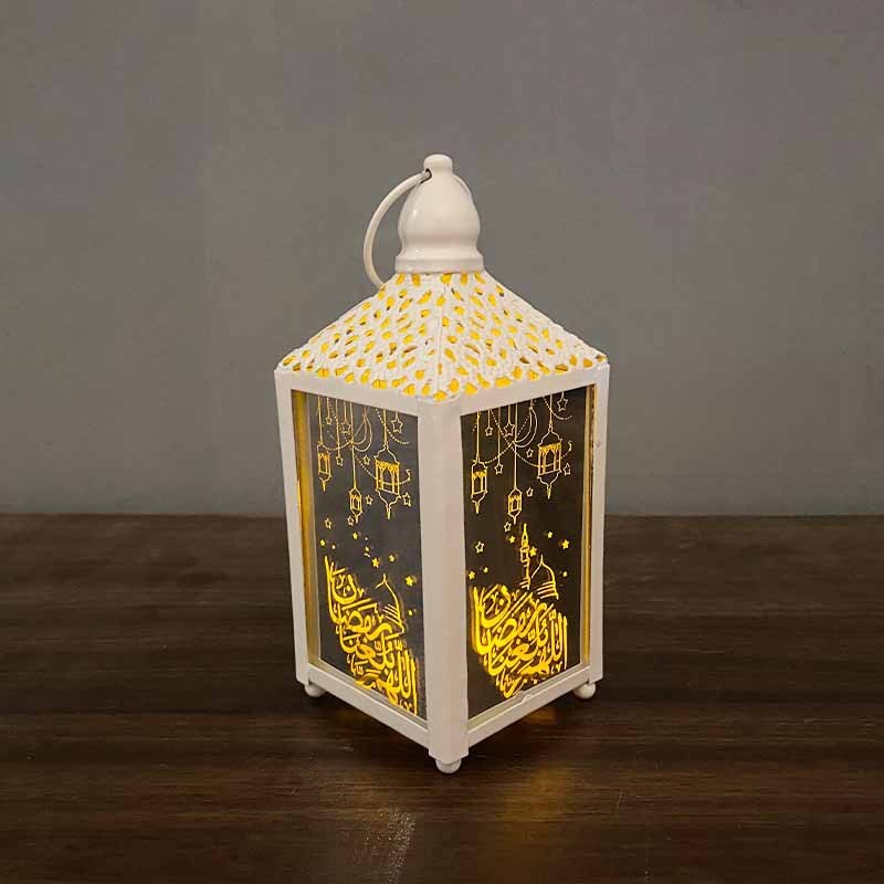 Lampe Led Eid Mubarak, guirlande lumineuse décorative, décorations du Ramadan Kareem
