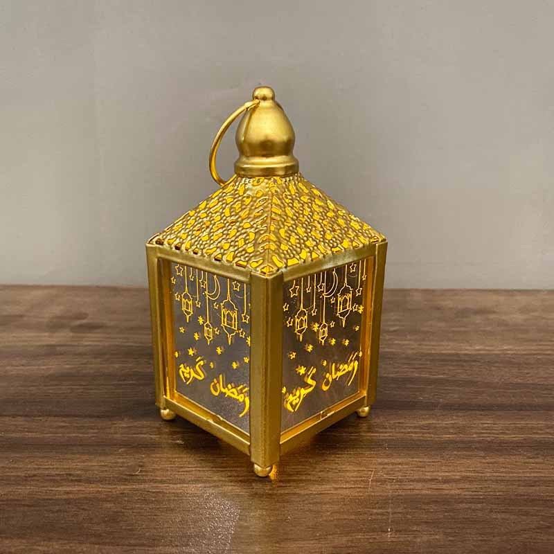 Lampe Led Eid Mubarak, guirlande lumineuse décorative, décorations du Ramadan Kareem