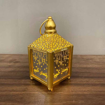 Lampe Led Eid Mubarak, guirlande lumineuse décorative, décorations du Ramadan Kareem