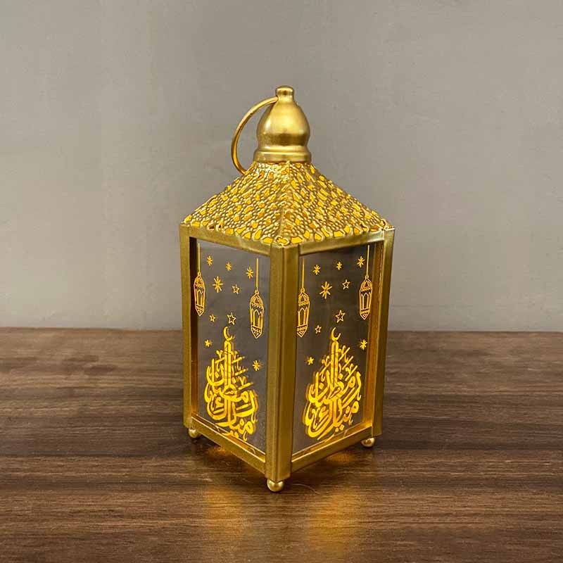 Lampe Led Eid Mubarak, guirlande lumineuse décorative, décorations du Ramadan Kareem
