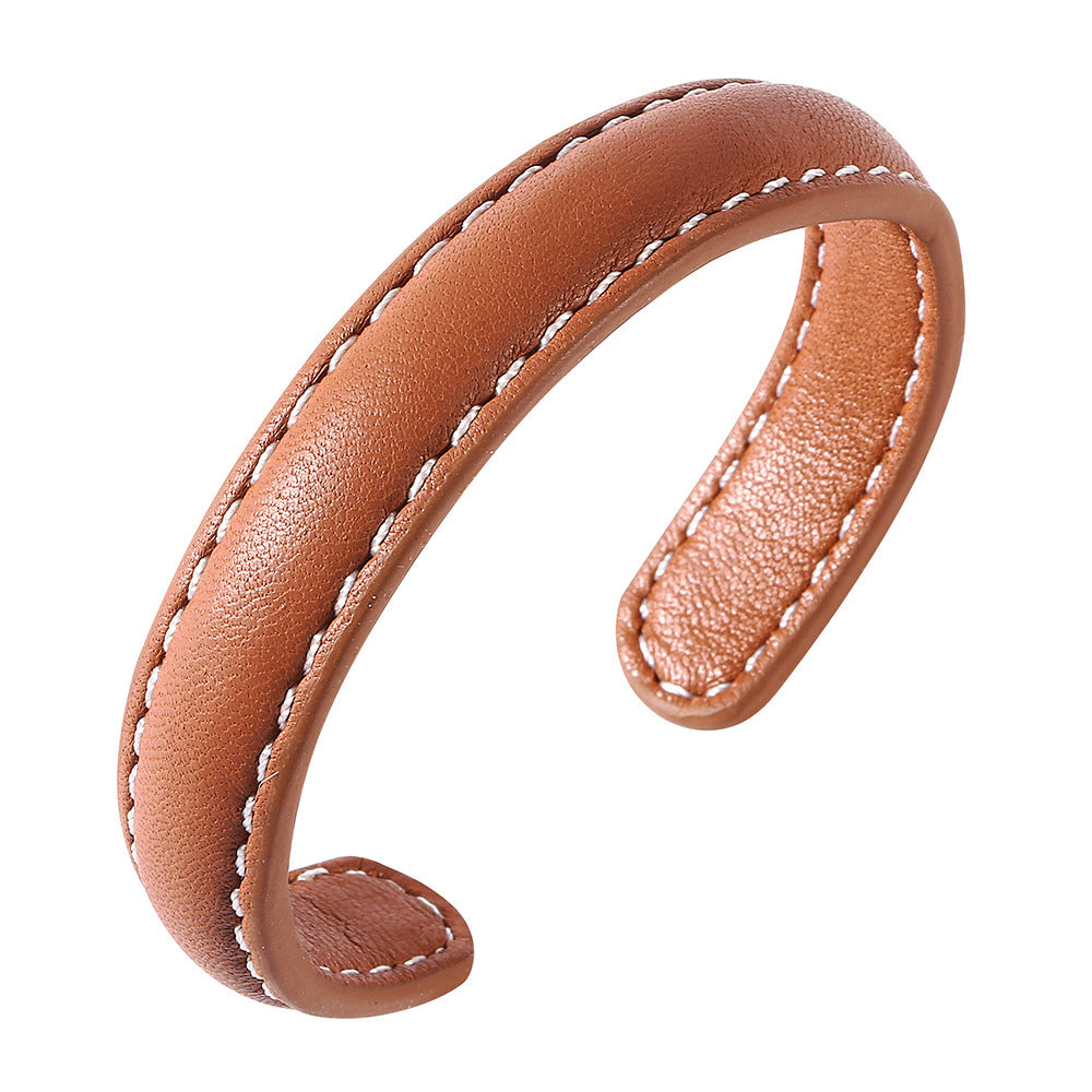 Läderarmband Älskare Läderarmband Herrhandtillbehör