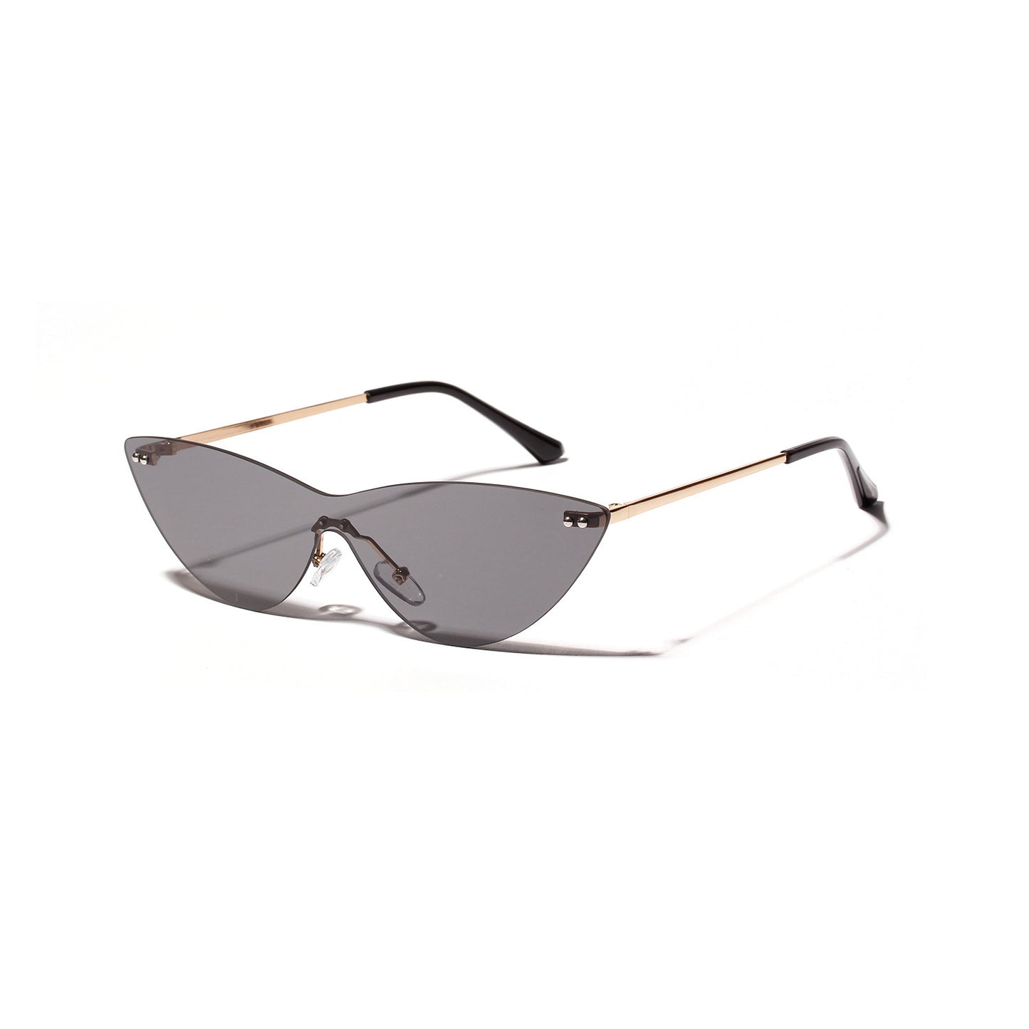 Vintage Metal Frame Sunglasses - UV400 Protection PC Lenses