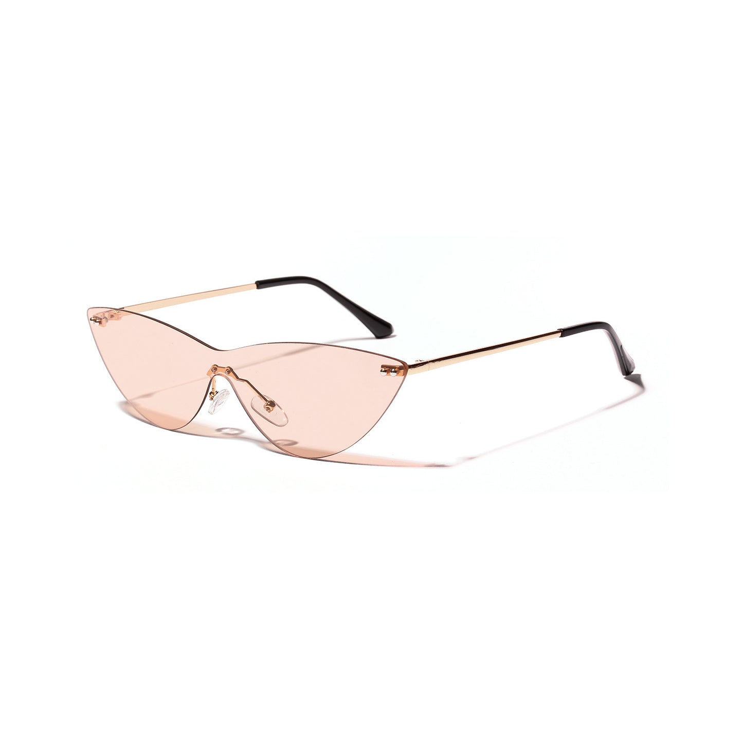 Vintage Metal Frame Sunglasses - UV400 Protection PC Lenses