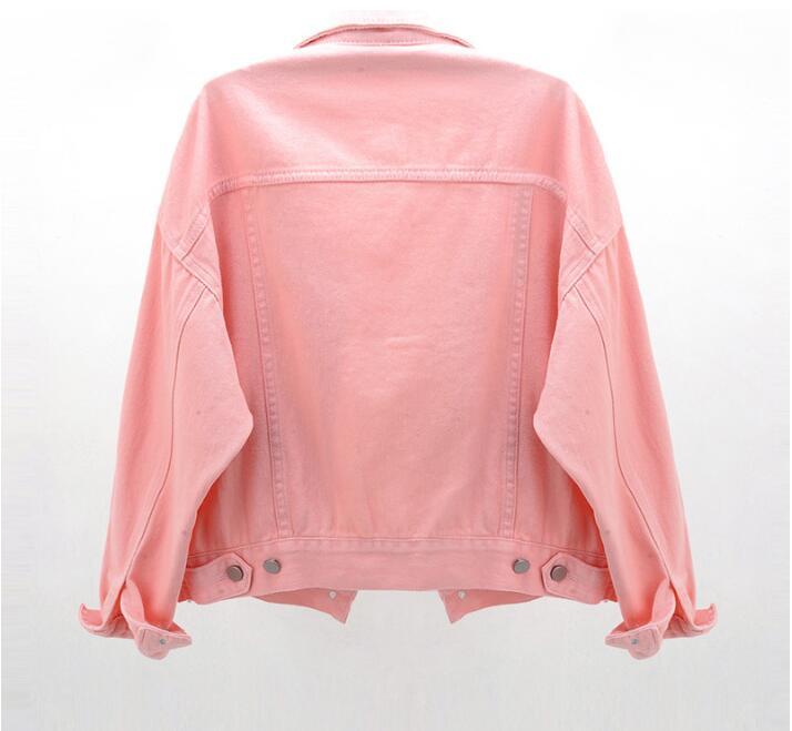 Color Casual Lady Blouse - Cotton POLO Collar Long Sleeve Top