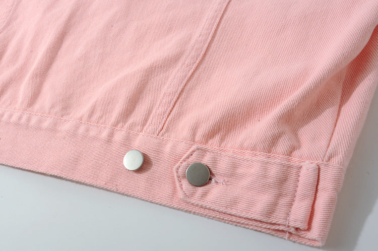 Color Casual Lady Blouse - Cotton POLO Collar Long Sleeve Top