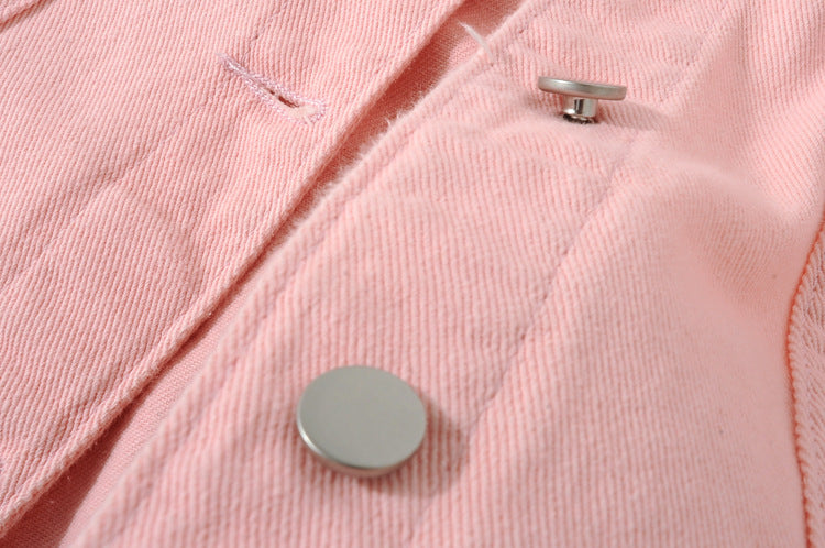 Color Casual Lady Blouse - Cotton POLO Collar Long Sleeve Top
