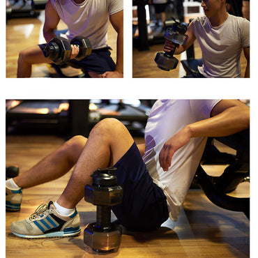 Fitness Dumbbell Creative Sports Water Bottle for Men