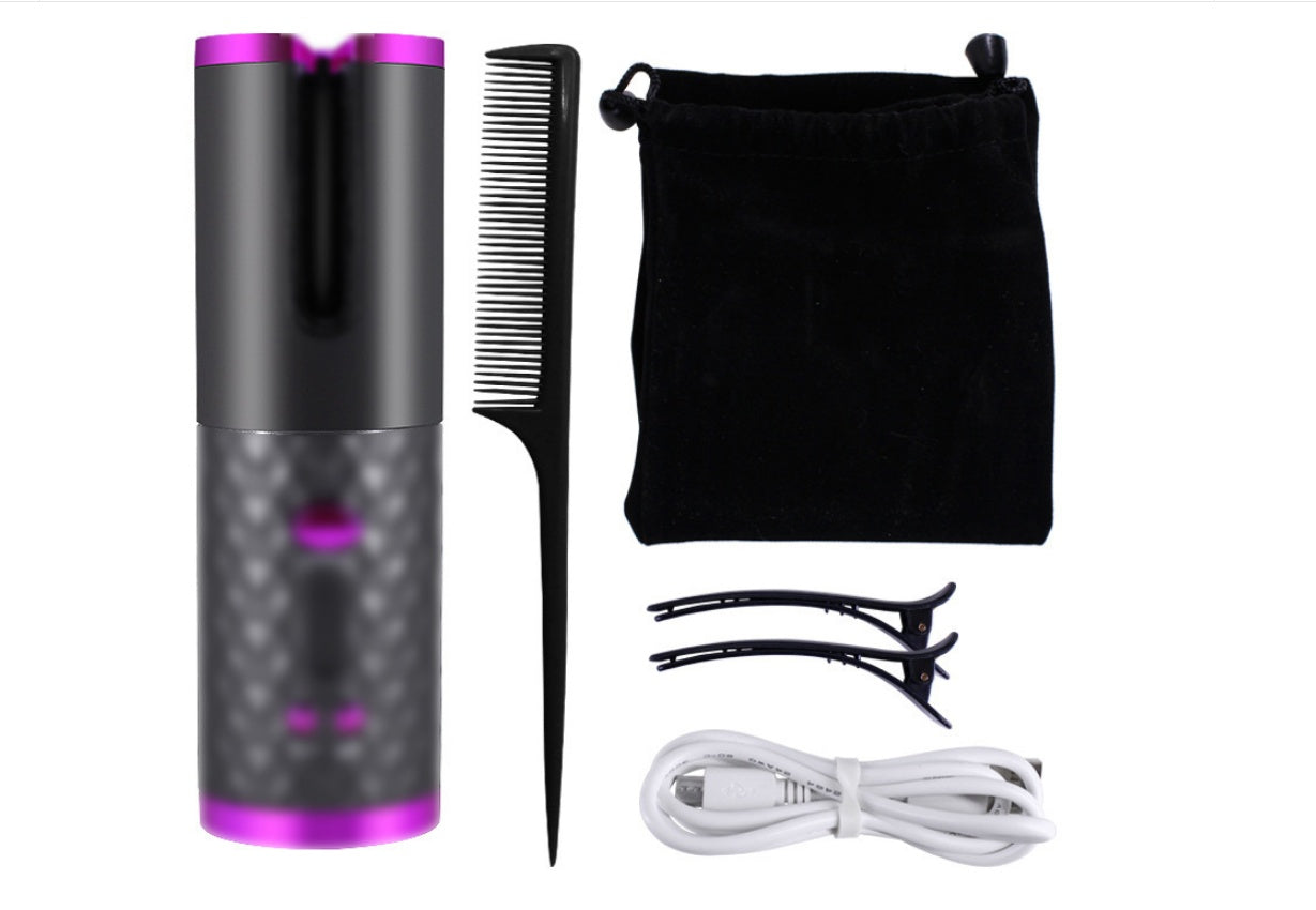 Wireless USB Curling Iron - Multifunctional Rechargeable Hair Styling Tool