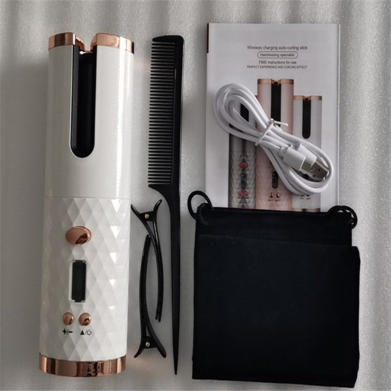 Wireless USB Curling Iron - Multifunctional Rechargeable Hair Styling Tool