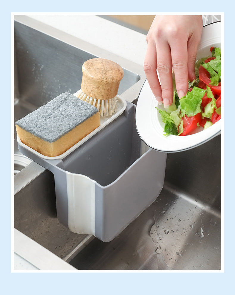 Foldable Kitchen Drain Basket - Stainless Steel | Kitchen Organization