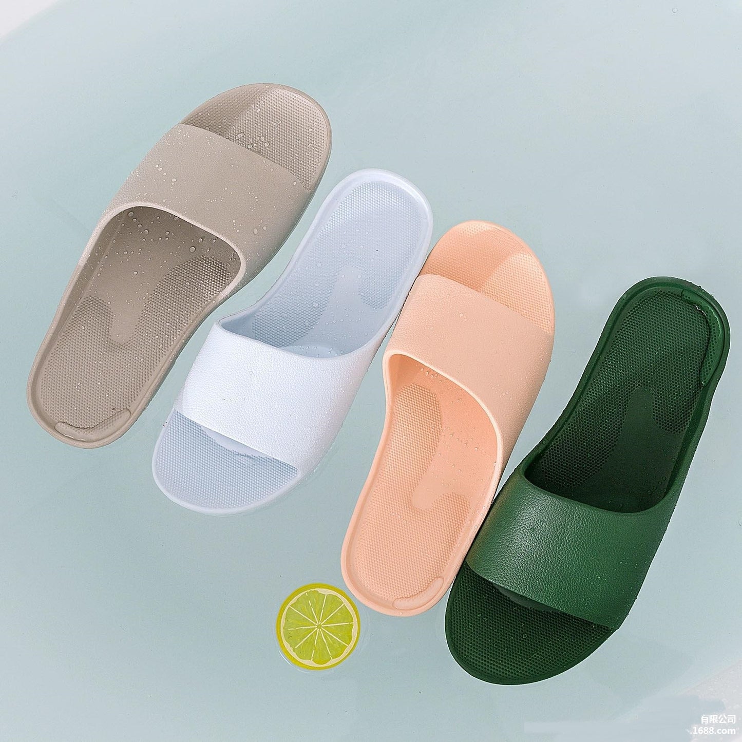 Non-slip Wear-resistant Thick-soled Indoor Bathing Home Soft-bottom Bathroom Sandals