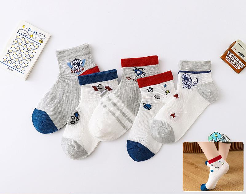 Chaussettes pour enfants Chaussettes courtes printemps et été