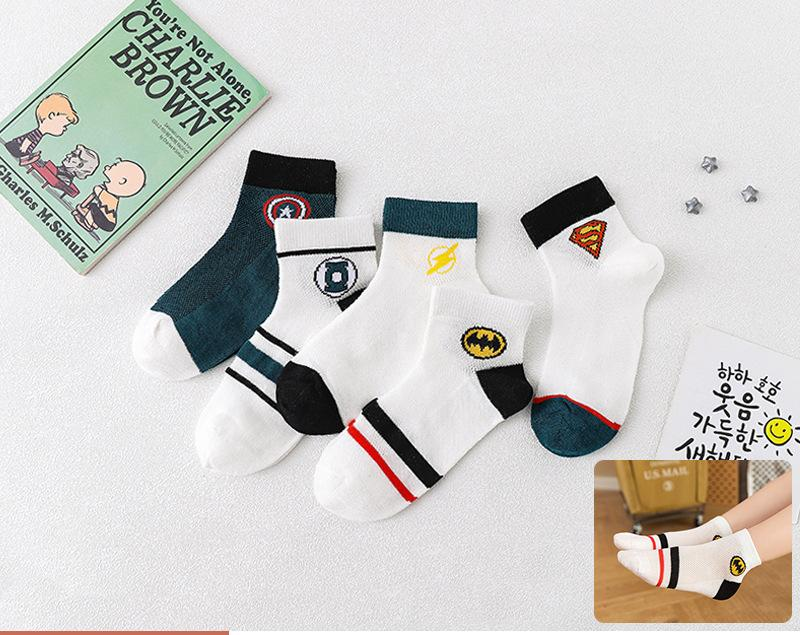 Chaussettes pour enfants Chaussettes courtes printemps et été