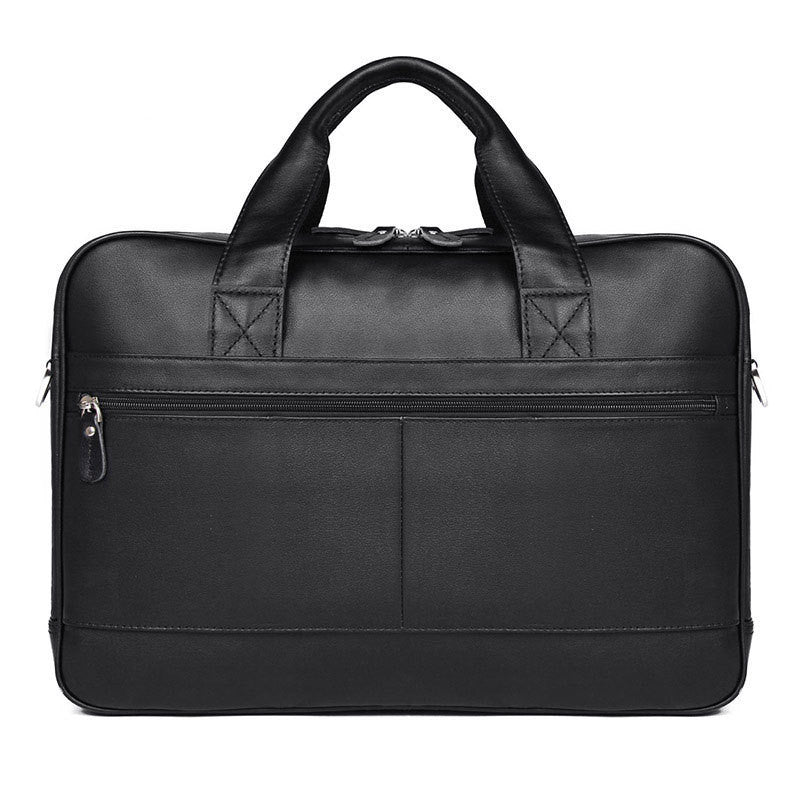 Leather Business Men's Large Handbag