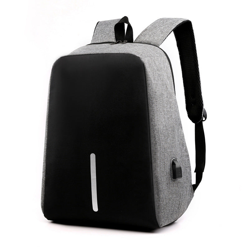 Mode ny stöldskyddsryggsäck casual ryggsäck affärsmän multifunktionell USB-ryggsäck
