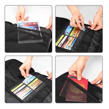 FireProof Document Organizer - Multifunctional Fireproof Certificate Storage Bag