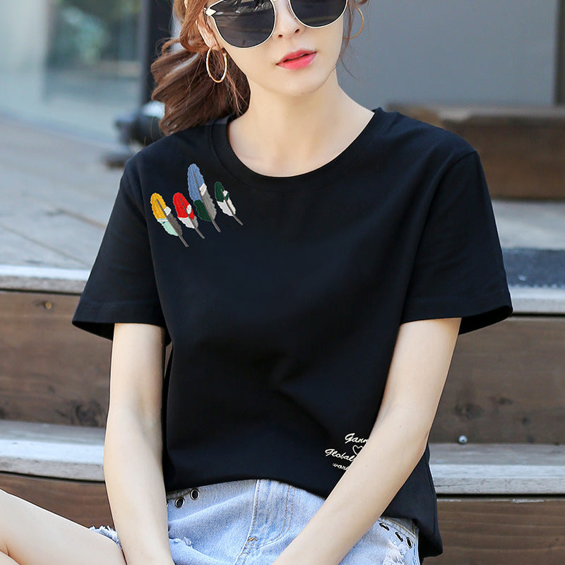 Premium Women's Loose T-Shirts - 100% Cotton