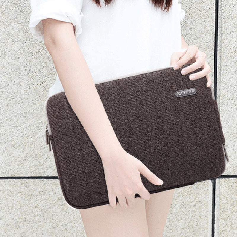 Kompatibel med Apple , Kayond Herringbone Liner Bag för Apple Lenovo Asus 11 13,3 tum 14 15,6 tum 17 tum bärbar datorväska