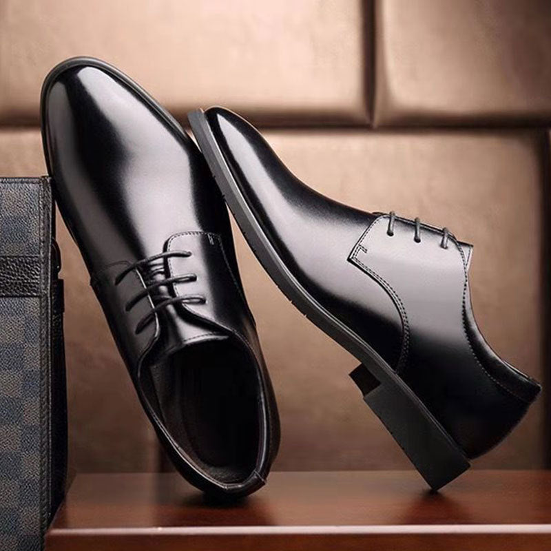 Mazefeng Läderskor för män Casual Toppkvalitet Oxfords Män Klänning i äkta läder Skor Business Formell Sko Plus Size Bröllop 44