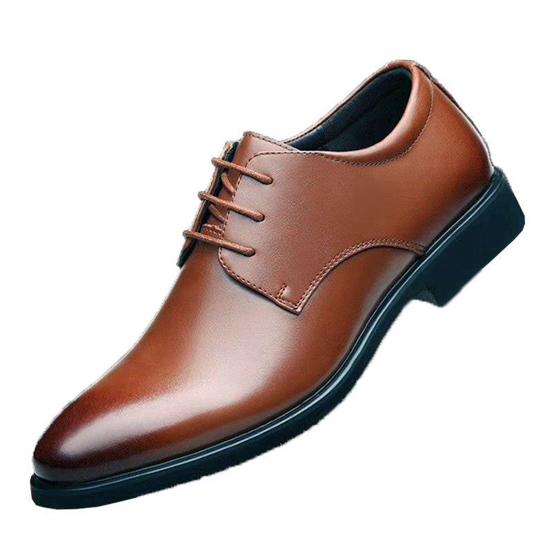 Mazefeng Läderskor för män Casual Toppkvalitet Oxfords Män Klänning i äkta läder Skor Business Formell Sko Plus Size Bröllop 44