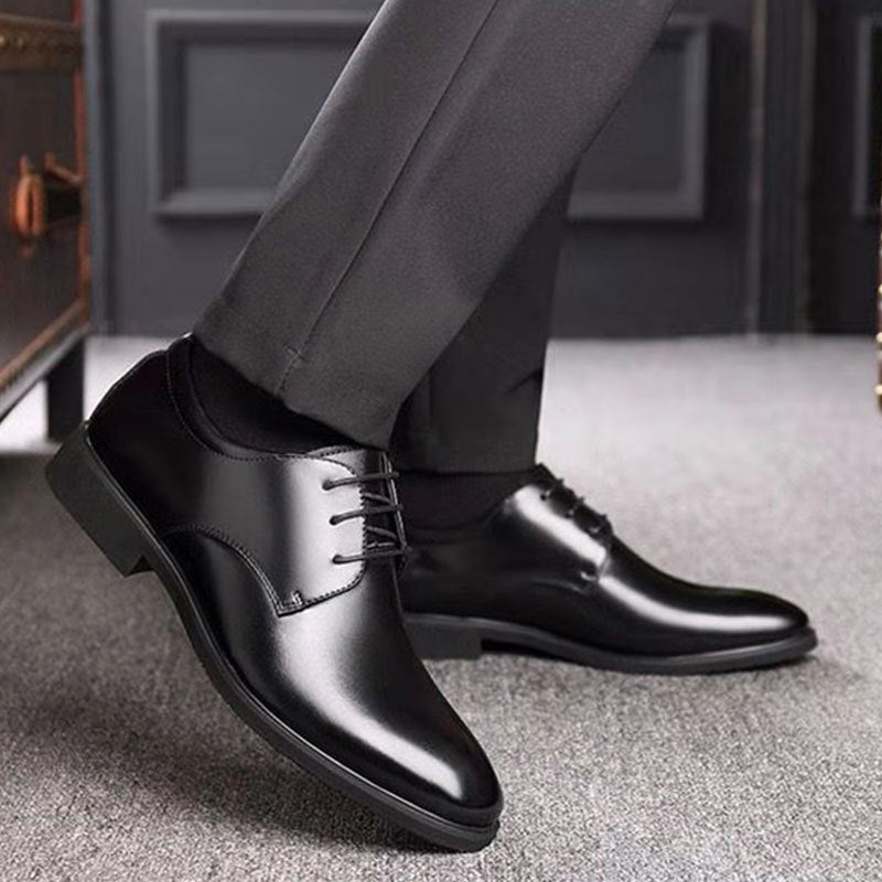 Mazefeng Läderskor för män Casual Toppkvalitet Oxfords Män Klänning i äkta läder Skor Business Formell Sko Plus Size Bröllop 44