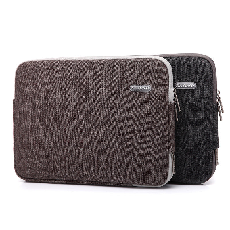 Kompatibel med Apple , Kayond Herringbone Liner Bag för Apple Lenovo Asus 11 13,3 tum 14 15,6 tum 17 tum bärbar datorväska