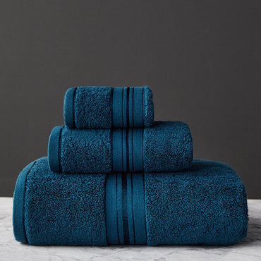 Ensemble de serviettes de bain en coton épais de couleur Pure, ensemble de serviettes de plage en pur coton, serviette de bain pour Salon de beauté