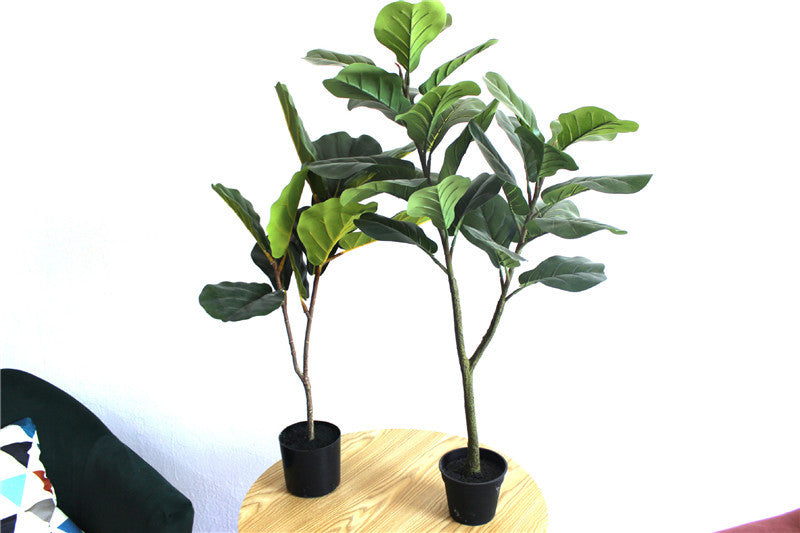 Holiday Entertainment: Simulation Plant Qin Yerong Living Room Decoration