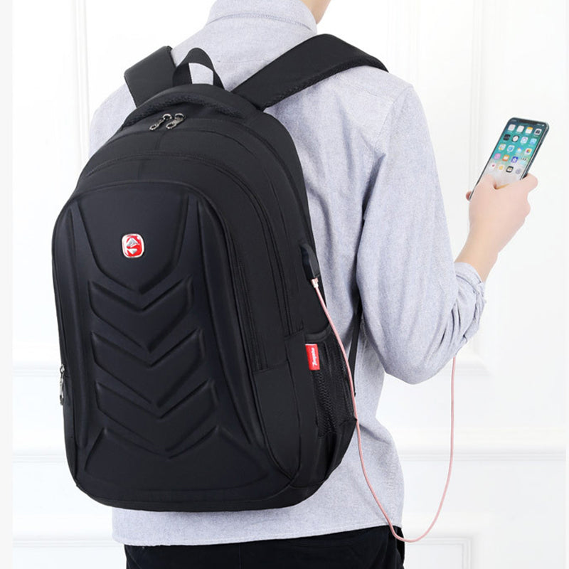 Sac à dos pour ordinateur à coque rigide pour étudiant