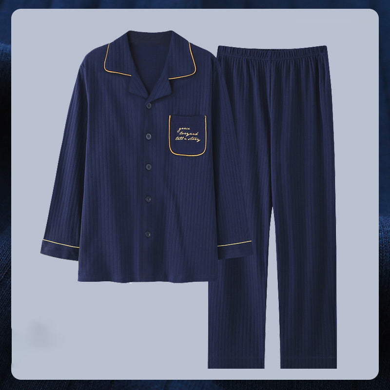Antarctic Herrpyjamas Herr Vår- och vinterlångärmad