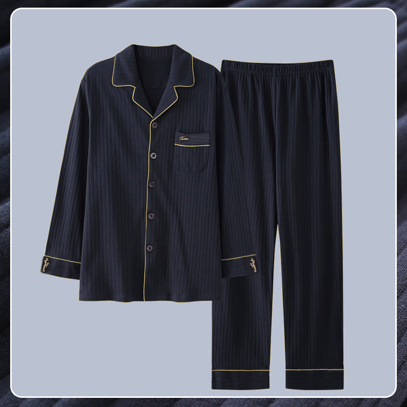 Antarctic Herrpyjamas Herr Vår- och vinterlångärmad