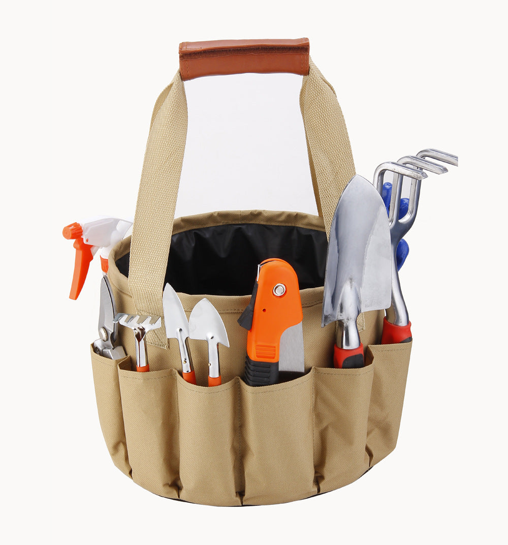 Mini Bonsai Garden Tools Kit - Hand Tools Set with Tote Bag for Gardeners