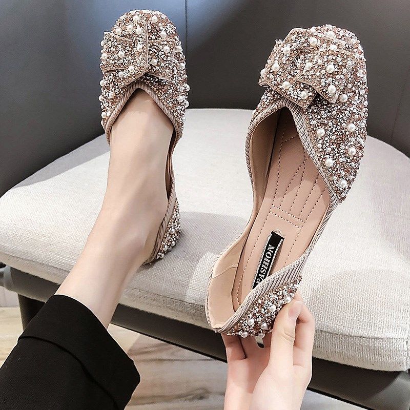 Comfortable Flat Shoes for Women - Large Sizes Available