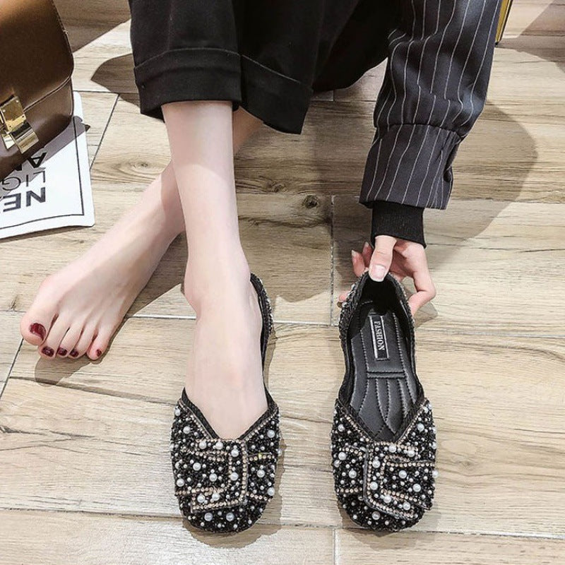 Comfortable Flat Shoes for Women - Large Sizes Available