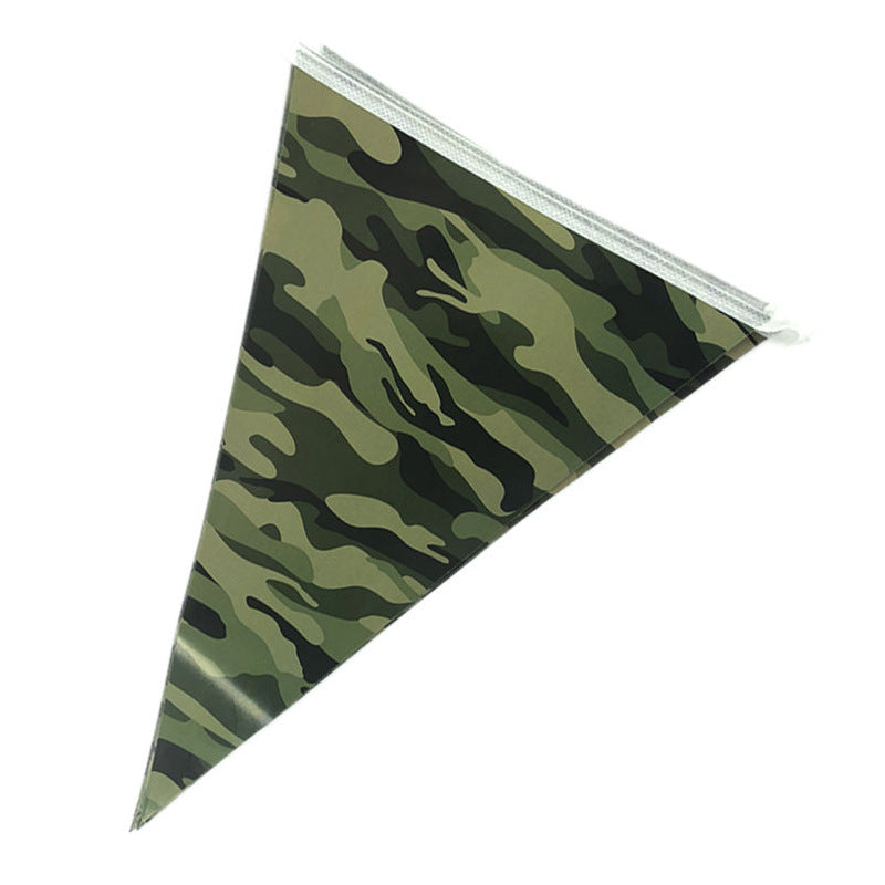 Ensemble de vaisselle de fête de Camouflage, assiettes en papier décoratives, gobelets en papier, serviettes en papier