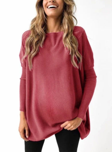 Women's Fluffy Tie Top T-shirt - Ultimate Comfort & Style
