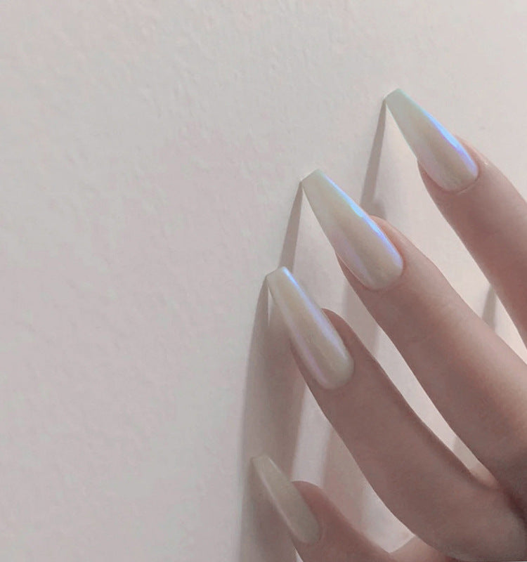 Professional Long Ballet Water Drop Nails - JP1171-B3 to JP1372-B1 | 24 Pieces Glue Style