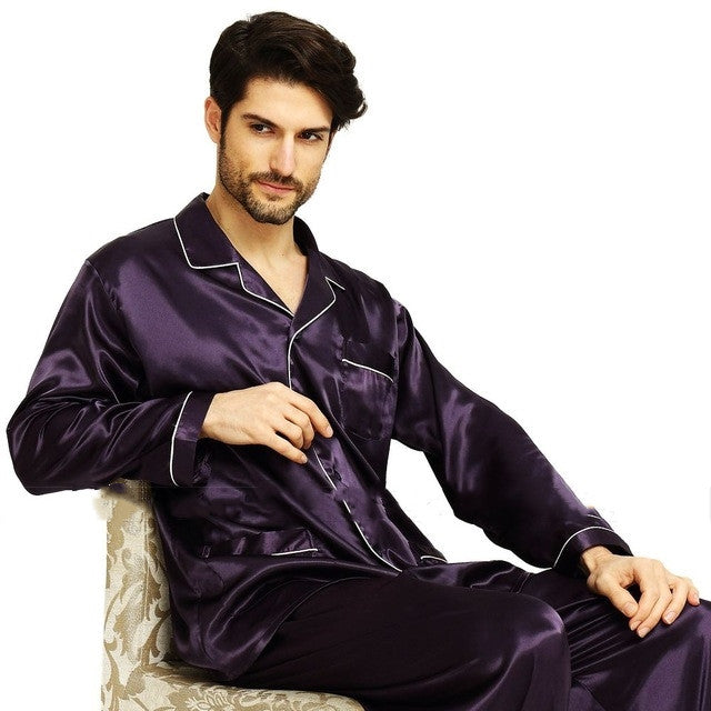 Ensemble pyjama pour hommes vêtements de nuit d'hiver vêtements de maison pour hommes vêtements de nuit chauds