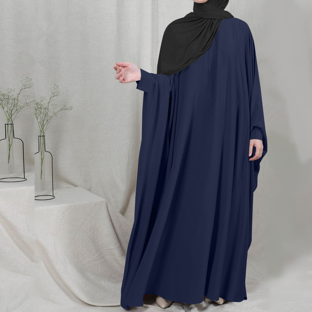 Eid à capuche musulman Kvinnor Hijab sans manches Jilbab Abaya Long Khimar complet du Ramadan vêtements Abayas islamique Clo Niqab