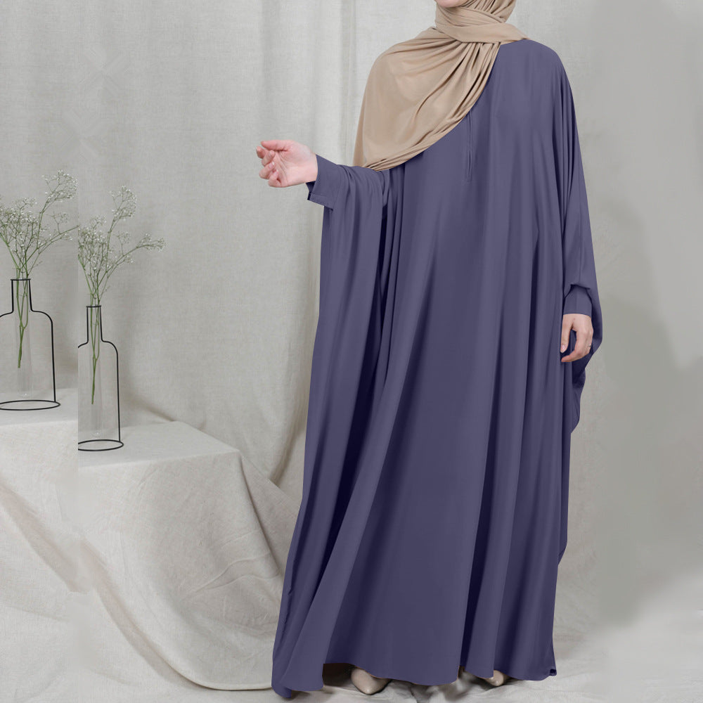 Eid à capuche musulman Kvinnor Hijab sans manches Jilbab Abaya Long Khimar complet du Ramadan vêtements Abayas islamique Clo Niqab