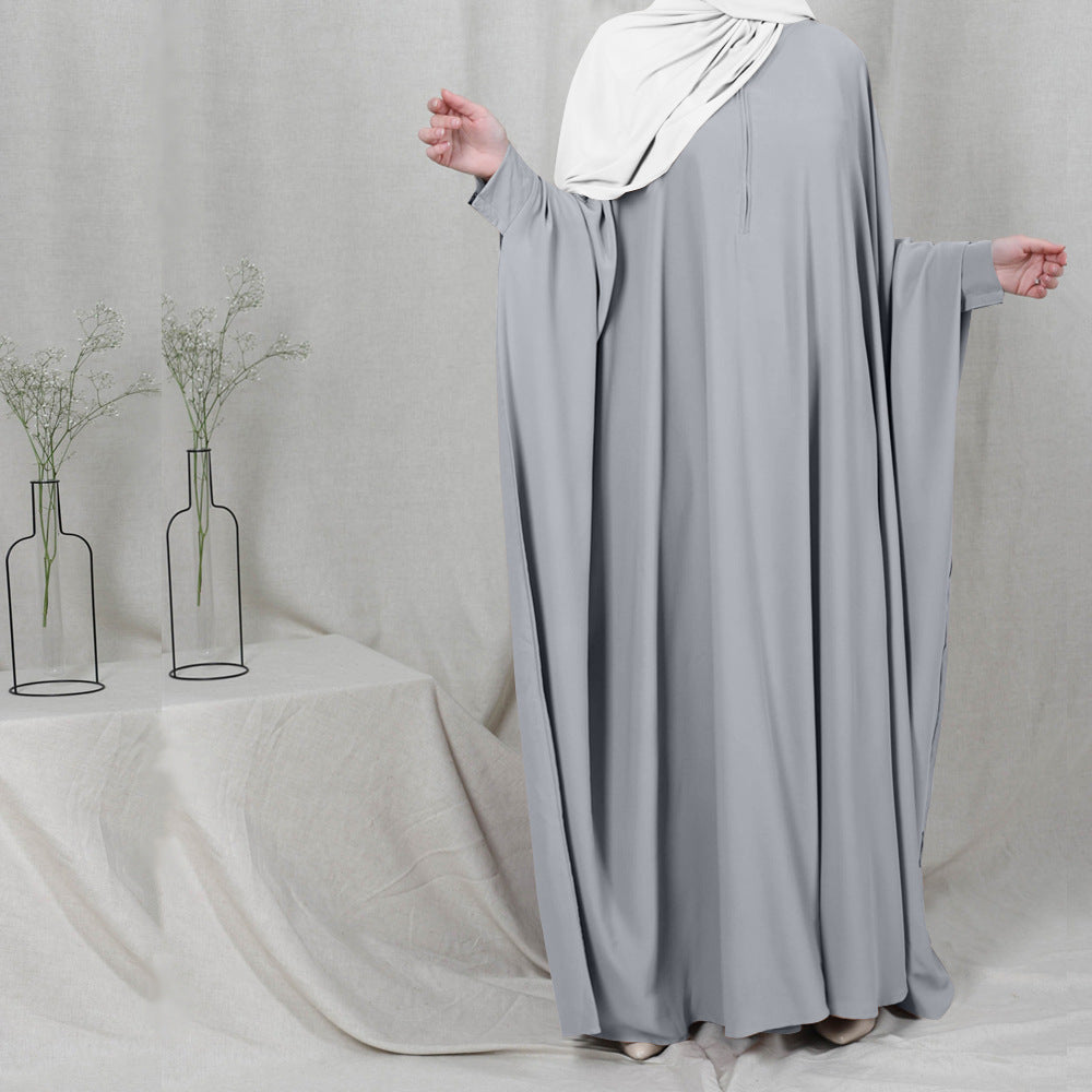 Eid à capuche musulman Kvinnor Hijab sans manches Jilbab Abaya Long Khimar complet du Ramadan vêtements Abayas islamique Clo Niqab