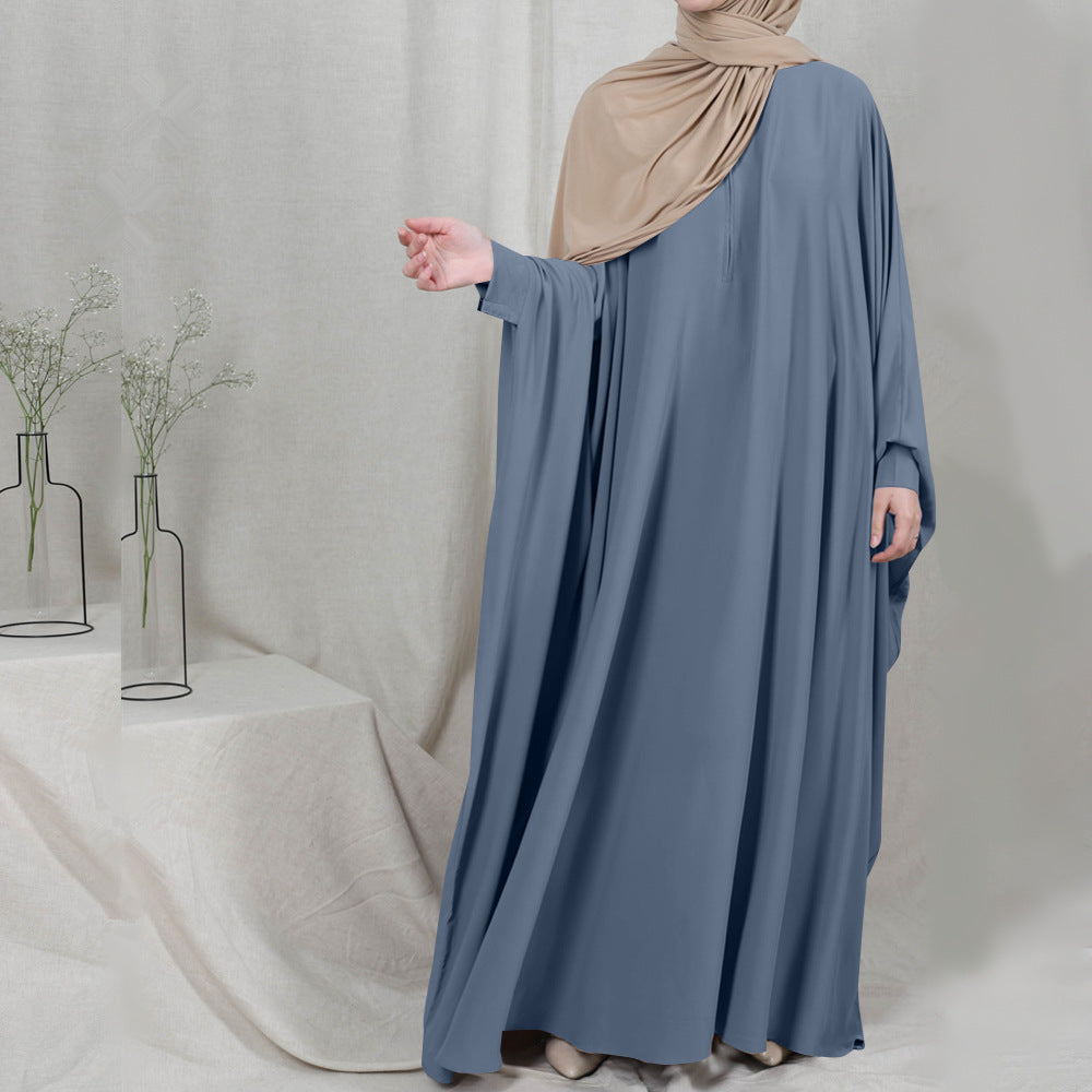 Eid à capuche musulman Kvinnor Hijab sans manches Jilbab Abaya Long Khimar complet du Ramadan vêtements Abayas islamique Clo Niqab