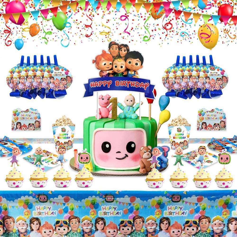 Décorations de fête d'anniversaire pour enfants