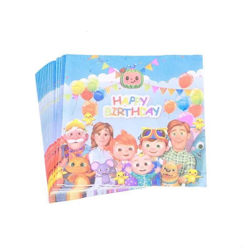 Décorations de fête d'anniversaire pour enfants