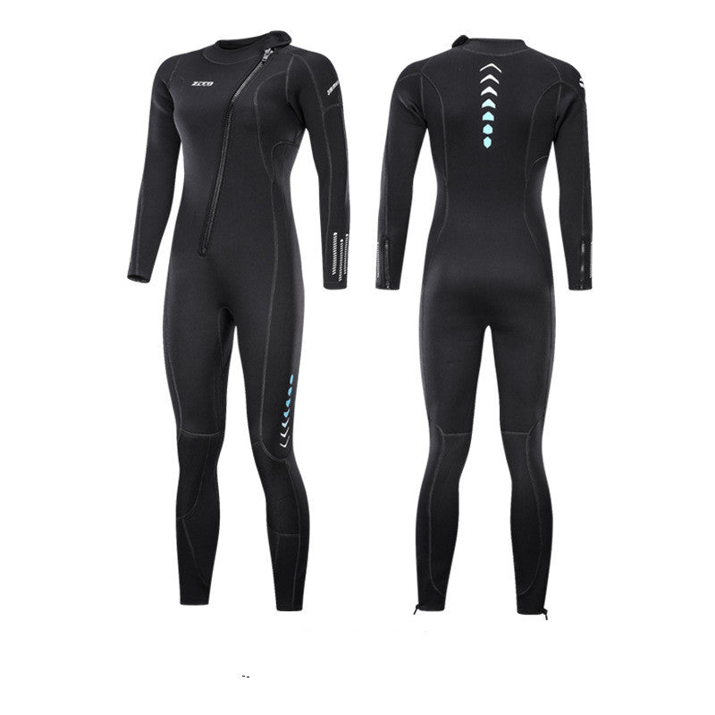 Combinaison de surf chaude une pièce pour hommes