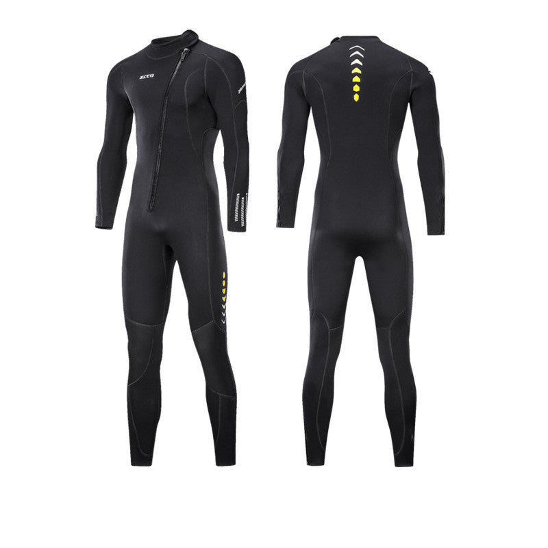 Combinaison de surf chaude une pièce pour hommes