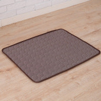 Pet Dog Cat Ice Silk Cold Nest Pad för kylning på sommaren