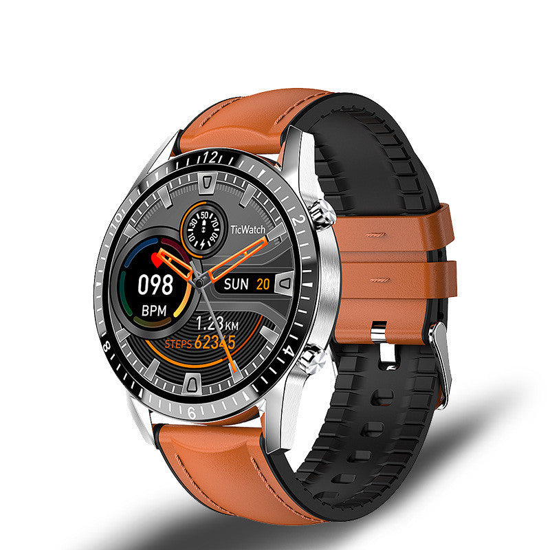 Multifunctional Smart Watch Bluetooth Call Pedometer Blood Pressure and Heart Rate Detection Water Resistant Watch